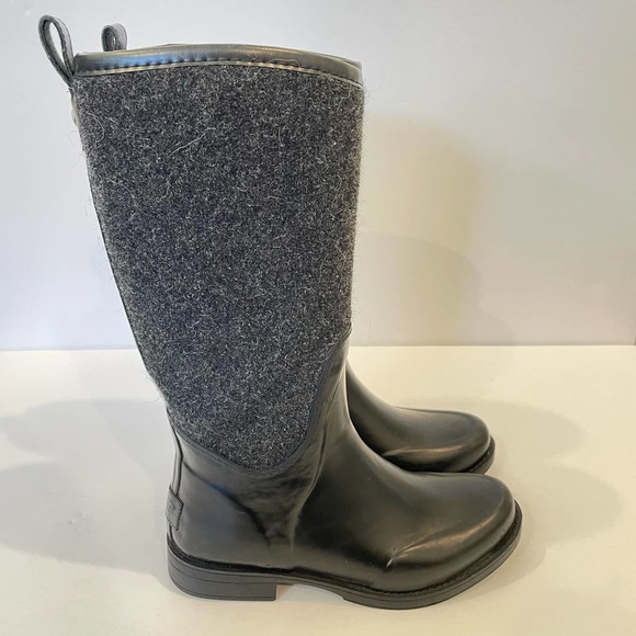UGG Reignfall rain boot black gray 7 - Picture 2 of 9